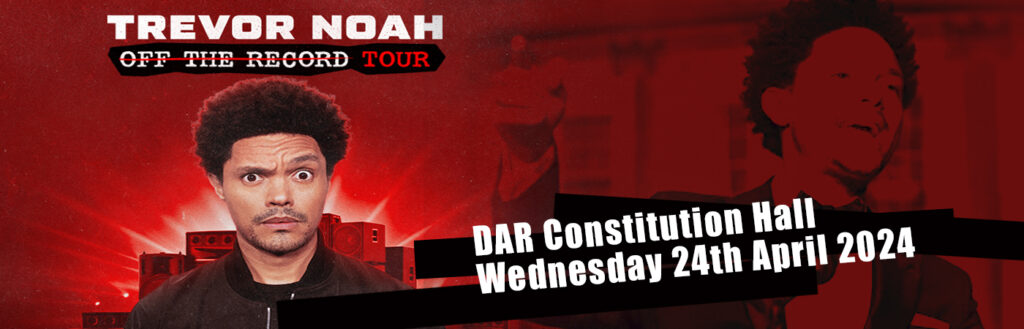 Trevor Noah at DAR Constitution Hall