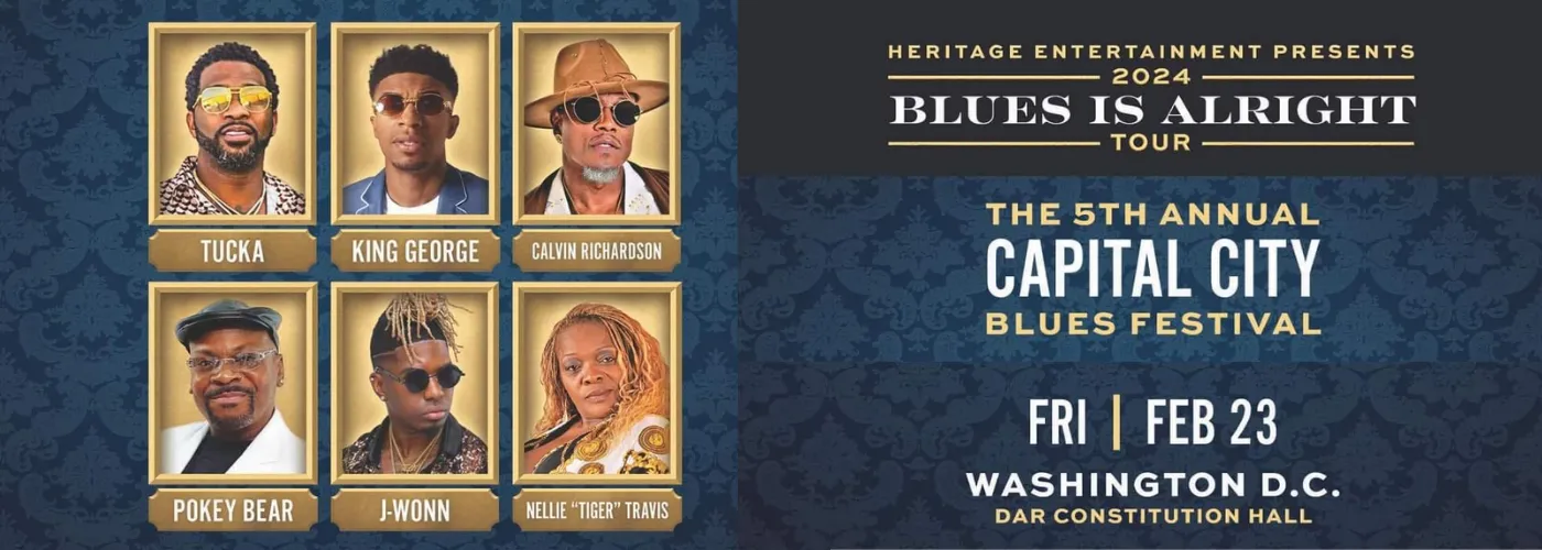 Capital City Blues Festival: Calvin Richardson, King George, Pokey Bear, Tucka & JWONN