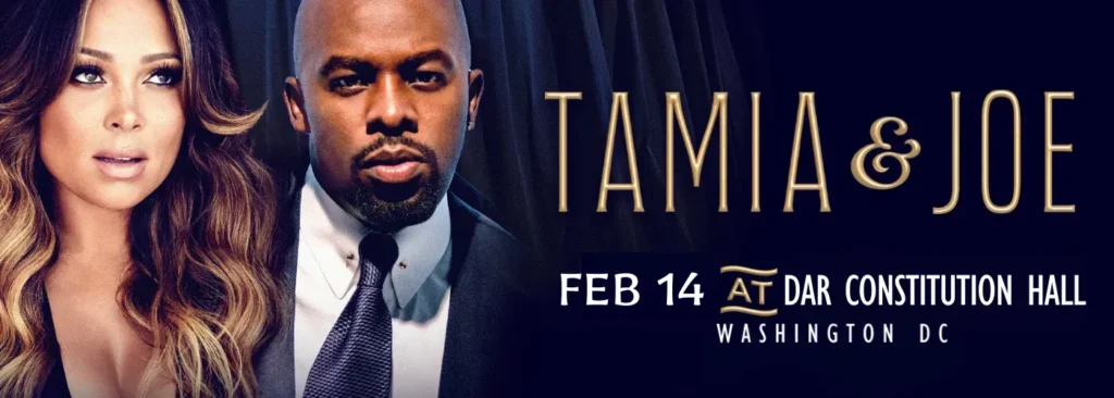 Tamia & Joe at DAR Constitution Hall