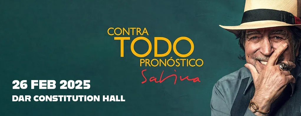 Joaquin Sabina at DAR Constitution Hall