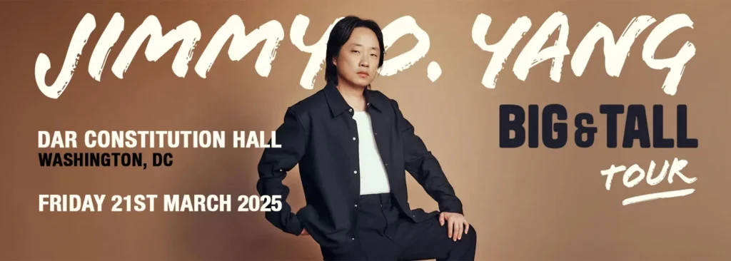 Jimmy O. Yang at DAR Constitution Hall