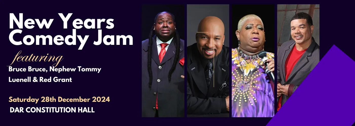 New Years Comedy Jam: Bruce Bruce, Nephew Tommy, Luenell & Red Grant