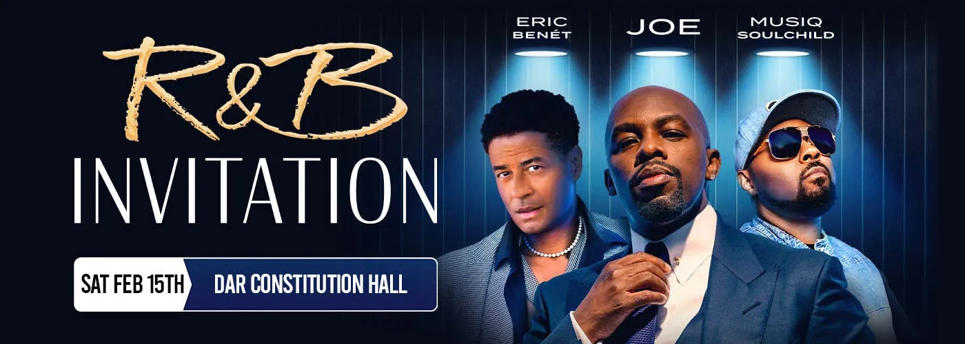 R&B Invitation Tour: Joe, Musiq Soulchild & Eric Benet