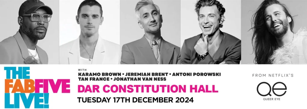 Queer Eye at DAR Constitution Hall