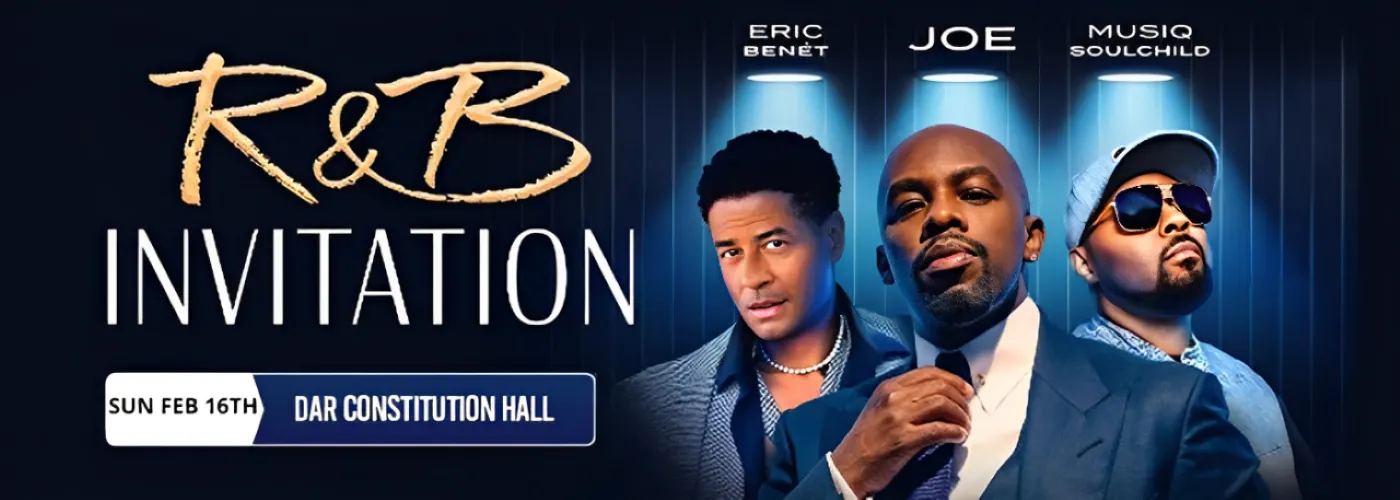 R&B Invitation Tour: Joe, Musiq Soulchild & Eric Benet